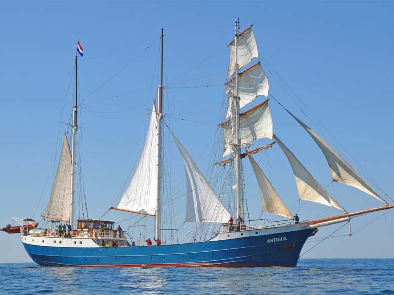 Mitsegeln auf der Antigua - Tallshipfriends Deutschland